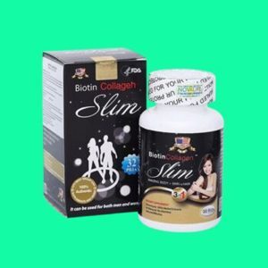 Dạng viên giảm cân Biotin Collagen Slim