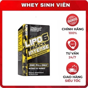 Thuốc giảm cân Lipo 6 Black