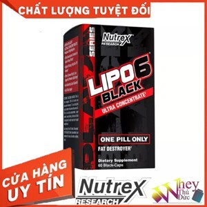 Thuốc giảm cân Lipo 6 Black