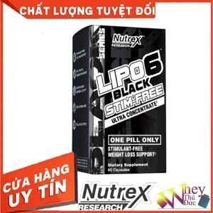 Thuốc giảm cân Lipo 6 Black