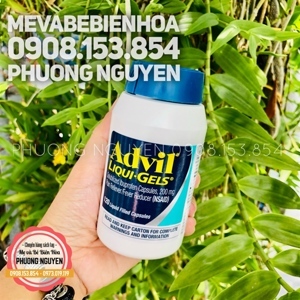 Thuốc giảm đau Advil Liqui Gels - 2 x 120 viên