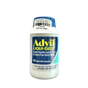 Thuốc giảm đau Advil Liqui Gels - 2 x 120 viên