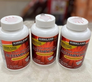 Thuốc giảm đau, hạ sốt Kirkland Signature Extra Strength Acetaminophen 500mg