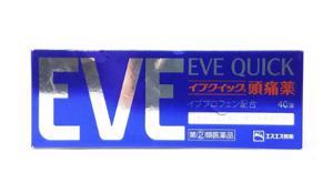 Thuốc giảm đau, hạ sốt EVe Quick 40 viên