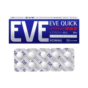 Thuốc giảm đau, hạ sốt EVe Quick 40 viên