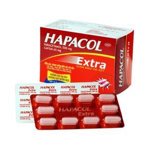 Thuốc giảm đau – hạ sốt Hapacol Extra (10 vỉ x 10 viên/hộp)