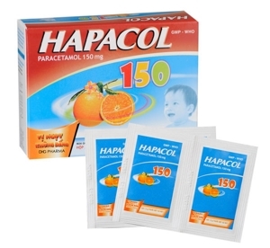 Thuốc giảm đau, hạ sốt Hapacol 250 Flu Hộp 24 gói