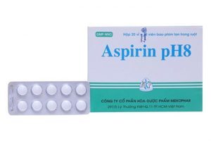 Thuốc giảm đau, kháng viêm Aspirin pH8 500mg - Hộp 200 viên