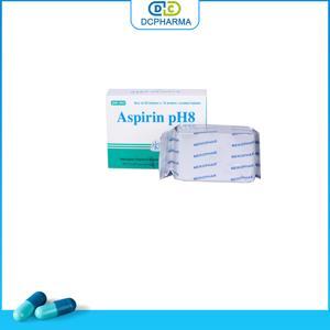 Thuốc giảm đau, kháng viêm Aspirin pH8 500mg - Hộp 200 viên