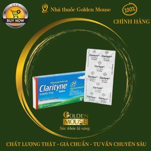 Thuốc giảm dị ứng, không gây buồn ngủ Clarityne 10mg/10 viên