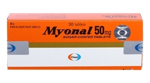 Thuốc giãn cơ Myonal 50mg
