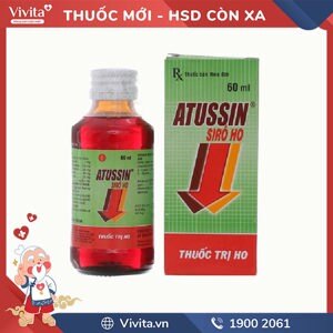 Thuốc ho Atussin 60ml