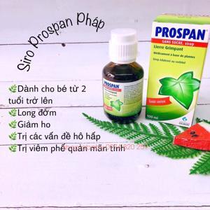 Thuốc ho siro cho bé Prospan Pháp -100ml