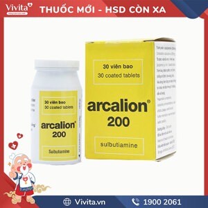 Thuốc hỗ trợ điều trị mệt mỏi Arcalion 200mg (30 viên/hộp)