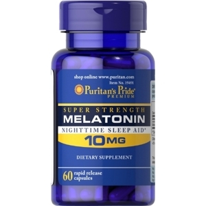 Thuốc hỗ trợ mất ngủ Melatonin 10mg Của Puritans Pride