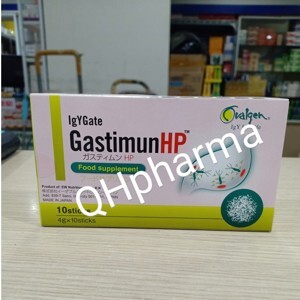 Thuốc hỗ trợ tiêu hóa Gastimun-Hp | Hộp 10 gói x 4g