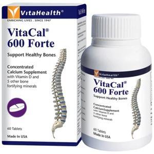 Thuốc hỗ trợ xương chắc khỏe Vitahealth vitacal 600 forte