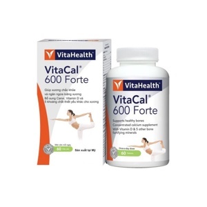 Thuốc hỗ trợ xương chắc khỏe Vitahealth vitacal 600 forte