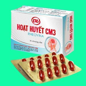 Thuốc hoạt huyết Cm3- Phúc Vinh (3 vỉ x 10 viên/ hộp)