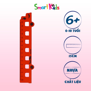 Thước kẻ xe buýt Smart Kids SK-RL1002 - 15 cm