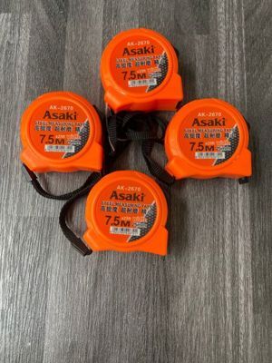 Thước kéo nền vàng cao cấp Asaki AK-2670