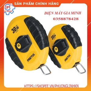 Thước kéo sợi thép 30m Pretul PRO-30ME