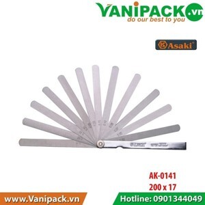 Thước lá đo khe hở Asaki AK-0141