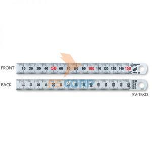 Thước lá inox mạ bạc Niigataseiki SV-1000KD 100cm