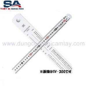 Thước lá inox Niigata ST-300, 30cm