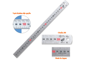 Thước lá Inox vạch Kaidan 2000 mm SV-2000KD Niigata