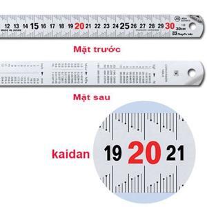 Thước lá inox vạch kaidan Niigata CU-30KD