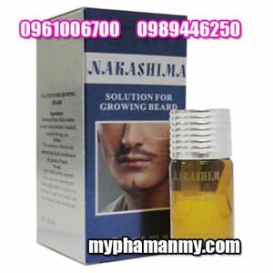 Thuốc mọc râu Nakashima - 10 ml