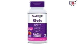 Thuốc mọc tóc Natrol Biotin 5000mcg Extra Strength 250 viên