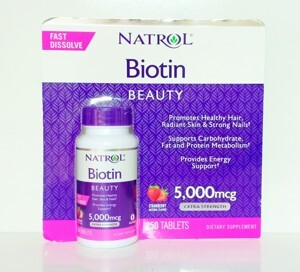 Thuốc mọc tóc Natrol Biotin 5000mcg Extra Strength 250 viên