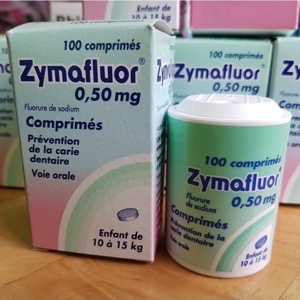 Thuốc ngừa sâu răng Zymafluor 0.5mg (100 viên)