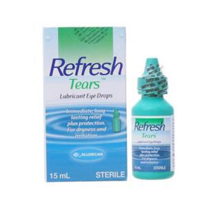 Thuốc nhỏ mắt làm trơn mắt Refresh Tears (15ml)