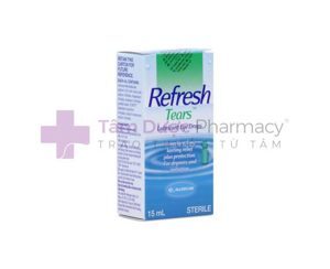 Thuốc nhỏ mắt làm trơn mắt Refresh Tears (15ml)