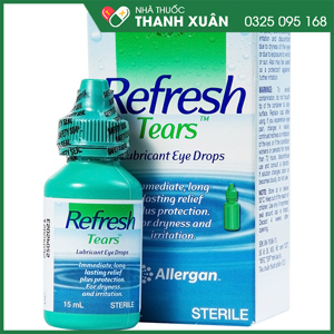 Thuốc nhỏ mắt làm trơn mắt Refresh Tears (15ml)