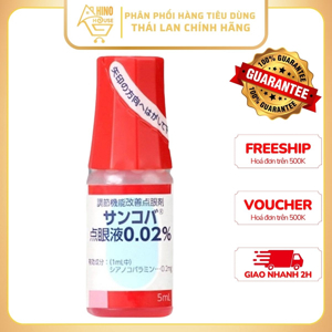 Thuốc nhỏ mắt Santen Nhật Bản Sancoba 5ml