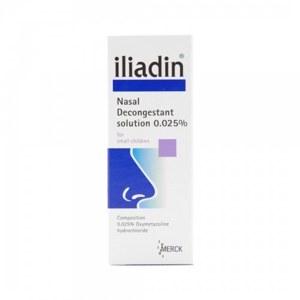 Thuốc nhỏ mũi Iliadin 0.025% - 10ml