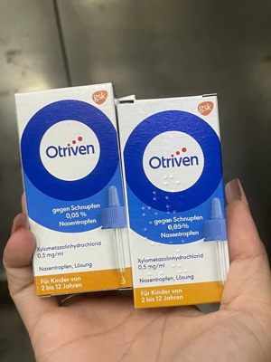 Thuốc nhỏ mũi Otriven 0,05% ( 2-6 tuổi)