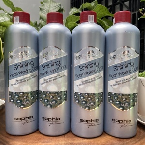 Thuốc nhuộm phủ mịn Sophia Platinum Shining Pearl Waxing Colour - 530ml