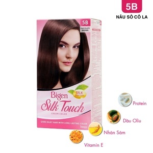 Thuốc nhuộm tóc Bigen Silk Touch