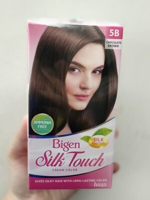 Thuốc nhuộm tóc Bigen Silk Touch