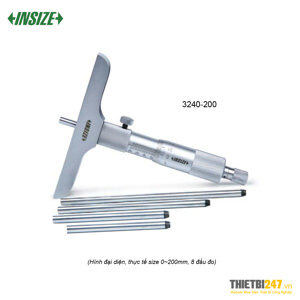 Thước Panme đo sâu Insize 3240-200