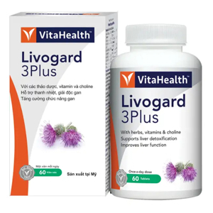 Thuốc tăng cường chức năng gan Vitahealth livogard 3plus tab