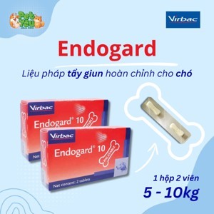 Thuốc tẩy giun sán Virbac Endogard 1 Vỉ 2 Viên