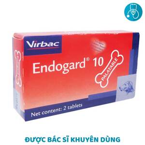 Thuốc tẩy giun sán Virbac Endogard 1 Vỉ 2 Viên