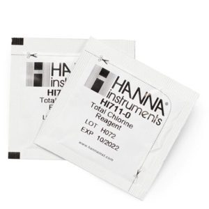 Thuốc thử Clo tổng Hanna HI711-25 (25 gói)