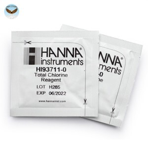 Thuốc thử đo Clo tổng Hanna HI93711-01 (100 gói)